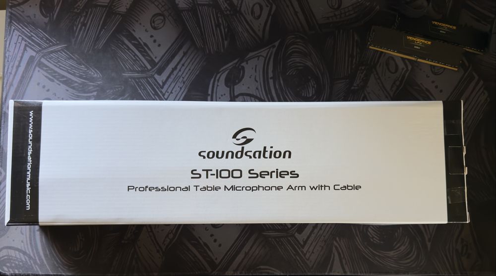 Soundsation ST-100U Brat Articulat Microfon cu Cablu USB 4m