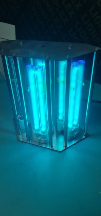 Lampă germicida profesiobala UV-C EROND : 3 tuburi UV-C de 18 W