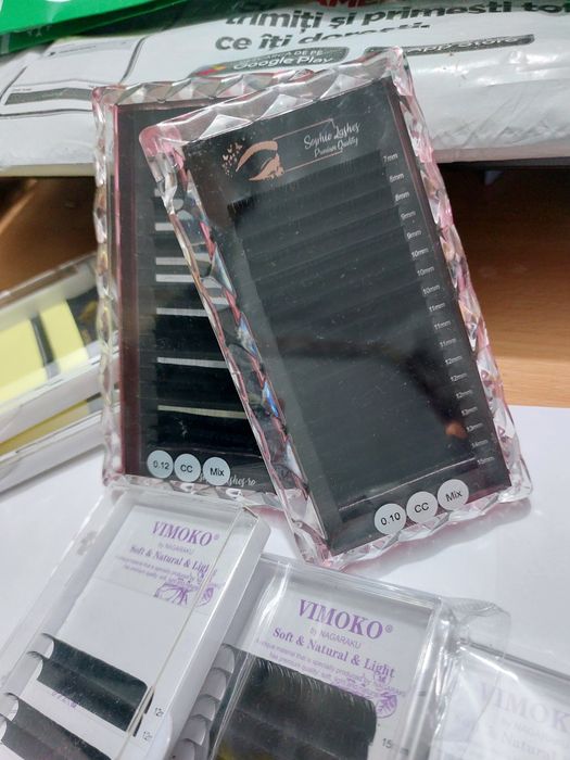 Pat pentru gene,masaj plus kit pentru gene