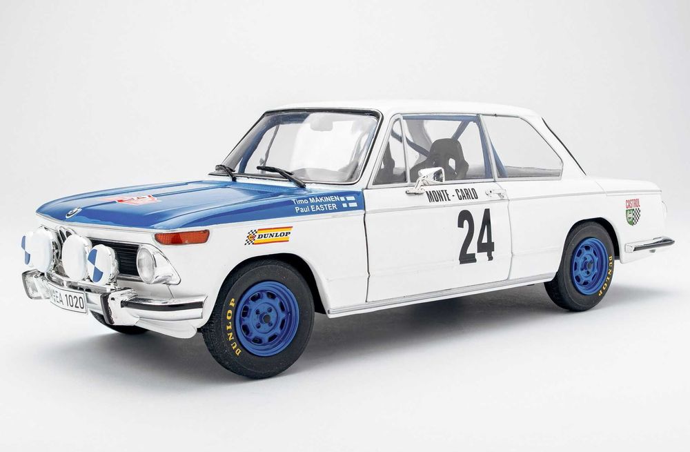BMW 2002 TI Rallye Monte Carlo 1969 1/18 Solido