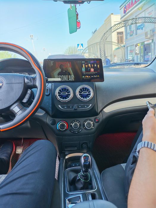 Монитор Nexia 3 учун 12.8 дюйм андроид 15 оригинал 4/64Г CarPlay