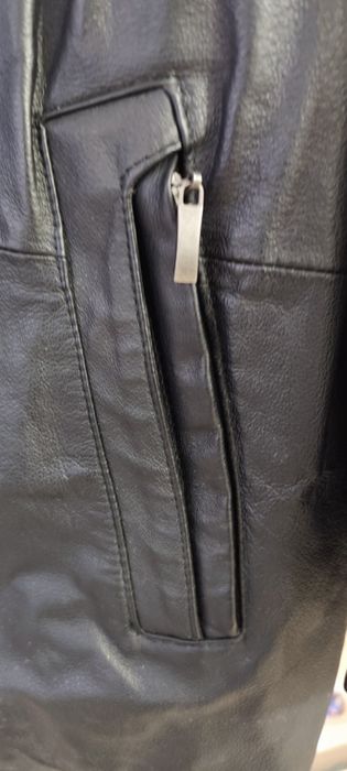 Geacă de piele mărime mare