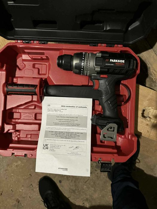 Акумулаторен винтоверт Parkside Performance 150 Nm - Нов с 5 год гаранция