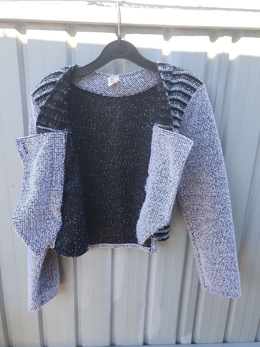 Cardigan lana scurt L
