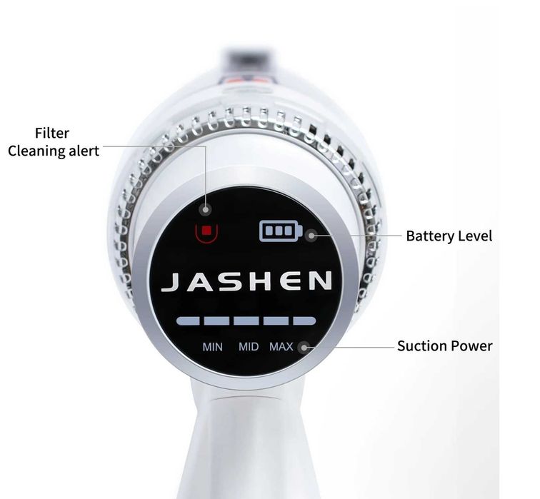 Вертикална Прахосмукачка JASHEN S16E, 350 W мотор, 25,2V, НЕ РАБОТИ!