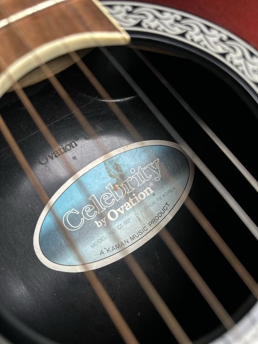 Акустическая гитара Celebrity by Ovation CC057. Made in Korea.