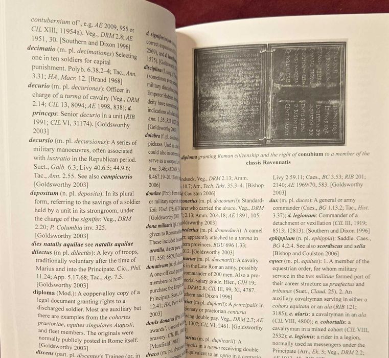 VT Milites Dicvntvr. A Dictionary of Roman Military Terms and Terminology