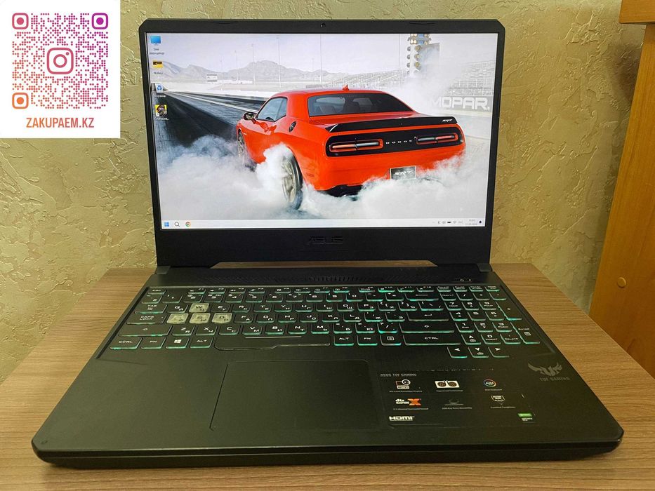 Asus Tuf Gaming /Ryzen 5-3550/16Gb Ram/256Gb ssd/1Tb Hdd/GF 1650 4Gb/