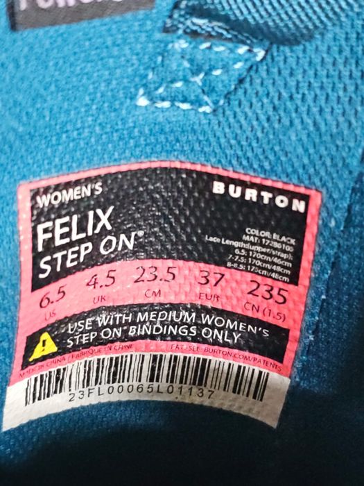 Ботинки step on Burton