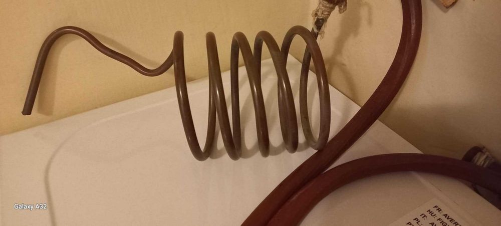 Vand serpentina de racire din cupru