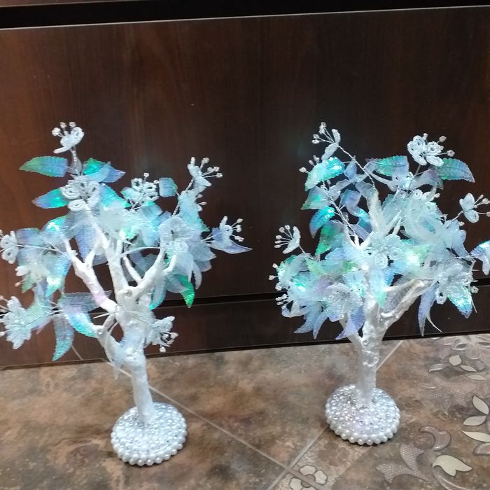 Дерево-Счастья из бисера