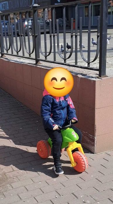 Bicicletă *moto* plastic