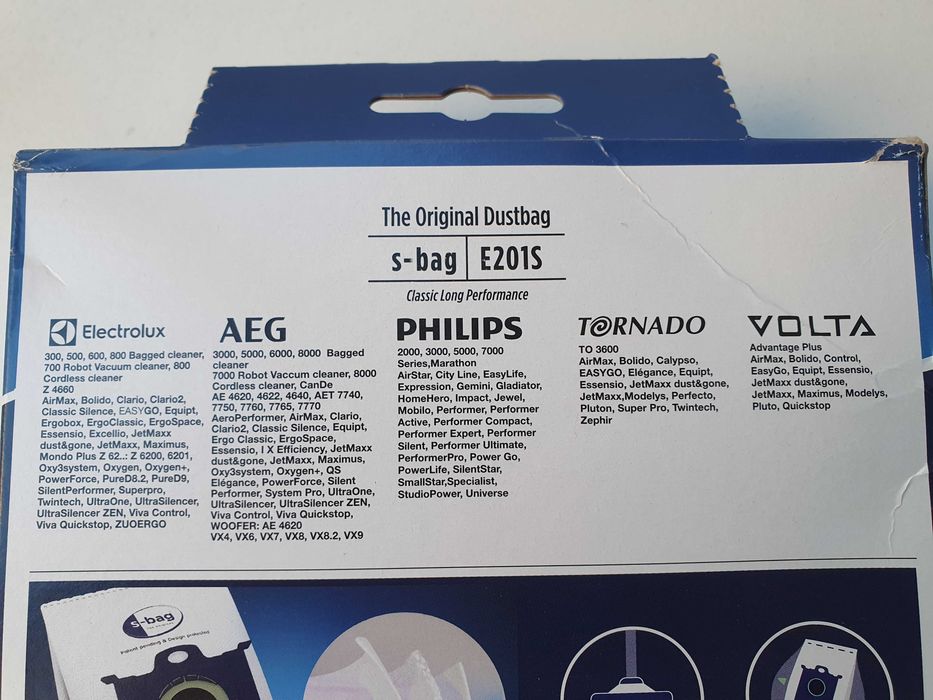 Нови торбички за прахосмукачка