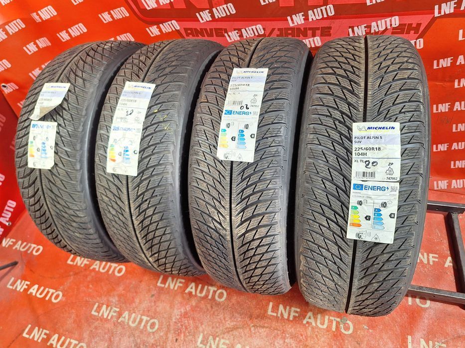 anvelope de iarna - 225/60/18 - michelin - noi - dot 2020 rft *