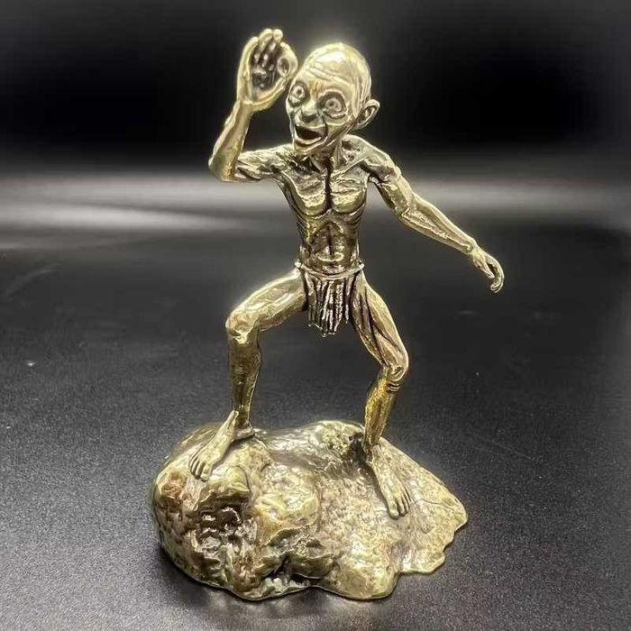 Фигура Ам-гъл Смеагол Хобит Sméagol My precious,ръчна изработка, бронз
