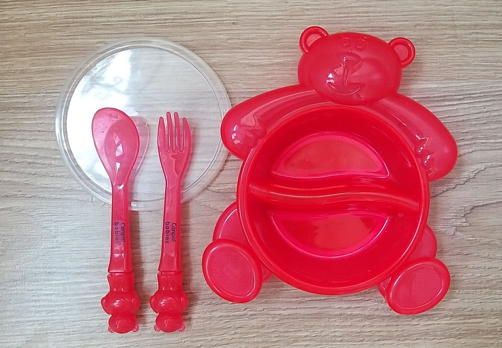 Силиконовая посуда для малышки