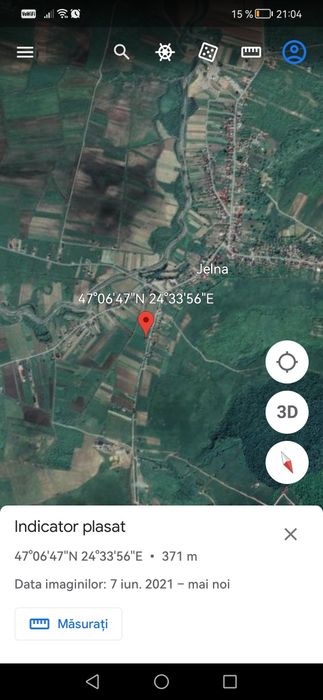 Teren Jelna, proprietar