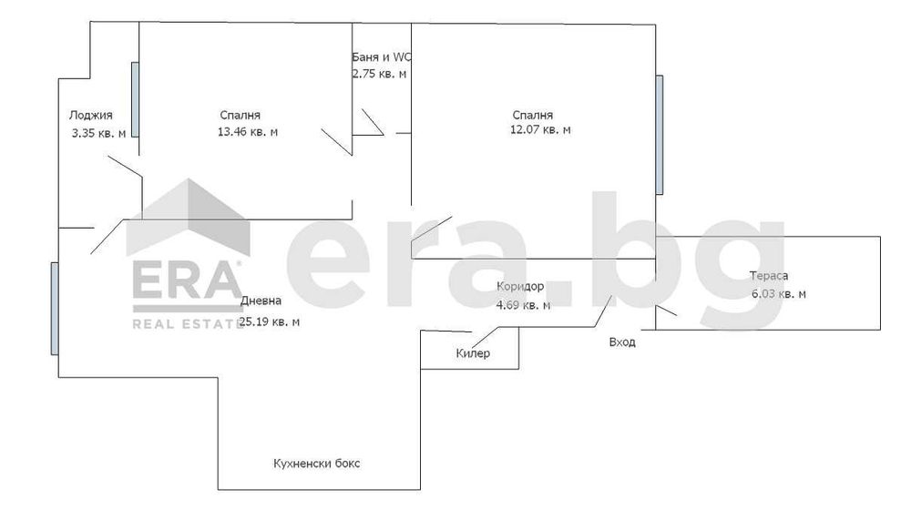Просторен тристаен апартамент в района на ЗК Тракия
