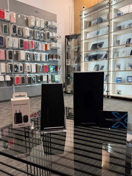 PhoneXpert SH - S23 Ultra Phantom Black cu 256GB Memorie de Stocare - Stare Execelenta - Garantie