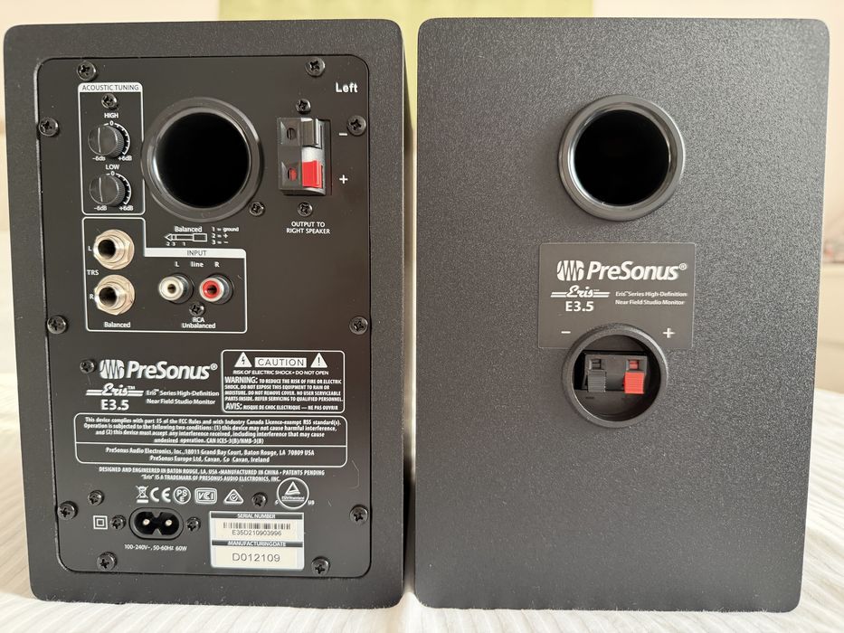 Presonus Eris E3.5, студийные мониторы