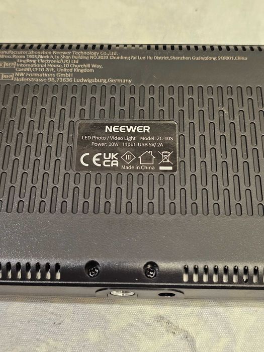 Lampa lumina NEEWER ZC-10s Usb 10W lumina alba rece