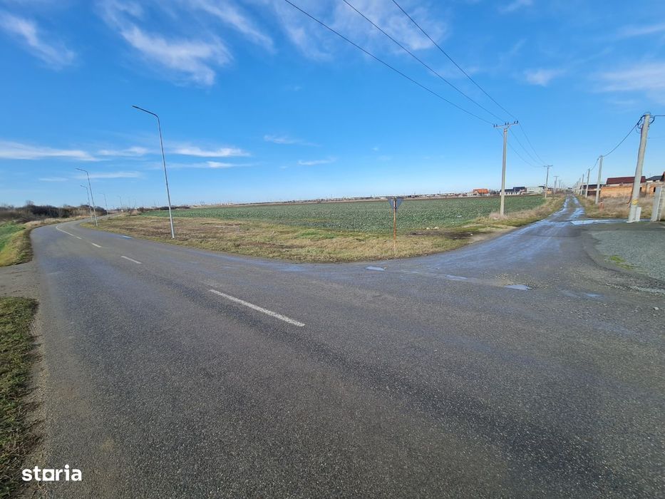 Teren de Vânzare Vladimirescu 7200 mp,2 fronturi stradale,218m.liniari