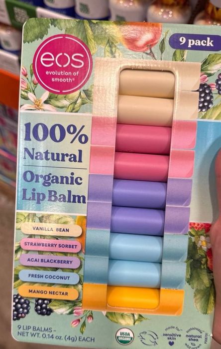 Натуральный бальзам для губ EOS