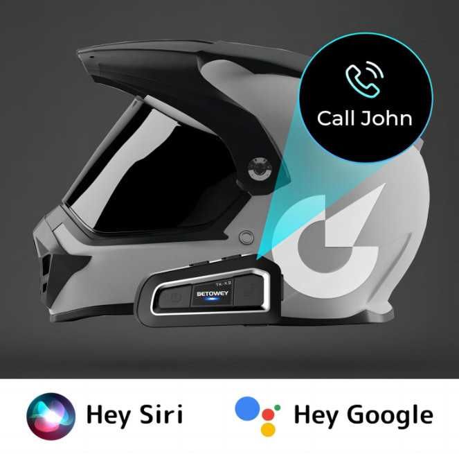 Мотоциклетна комуникационна система TK-X2, двойна