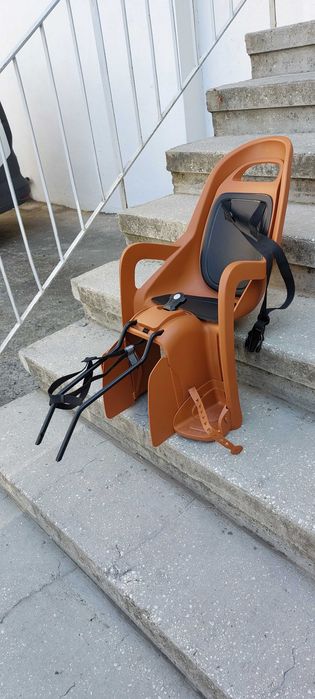 Scaun Bicicleta Copii Polisport Groovy Maxi FF 29 inch - Maro NEUTILIZAT
