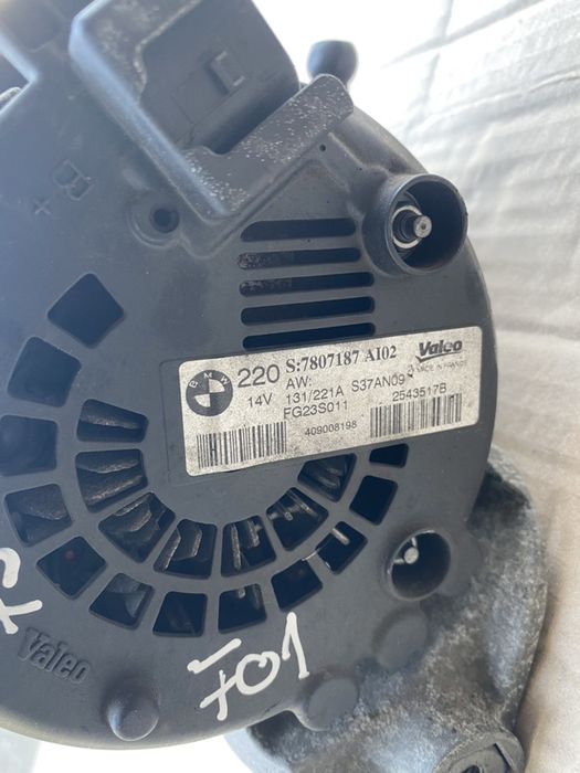 Alternator BMW Seria 3 5 7 X5 X6 / 3.0 245cp : 7807187 / 7808075