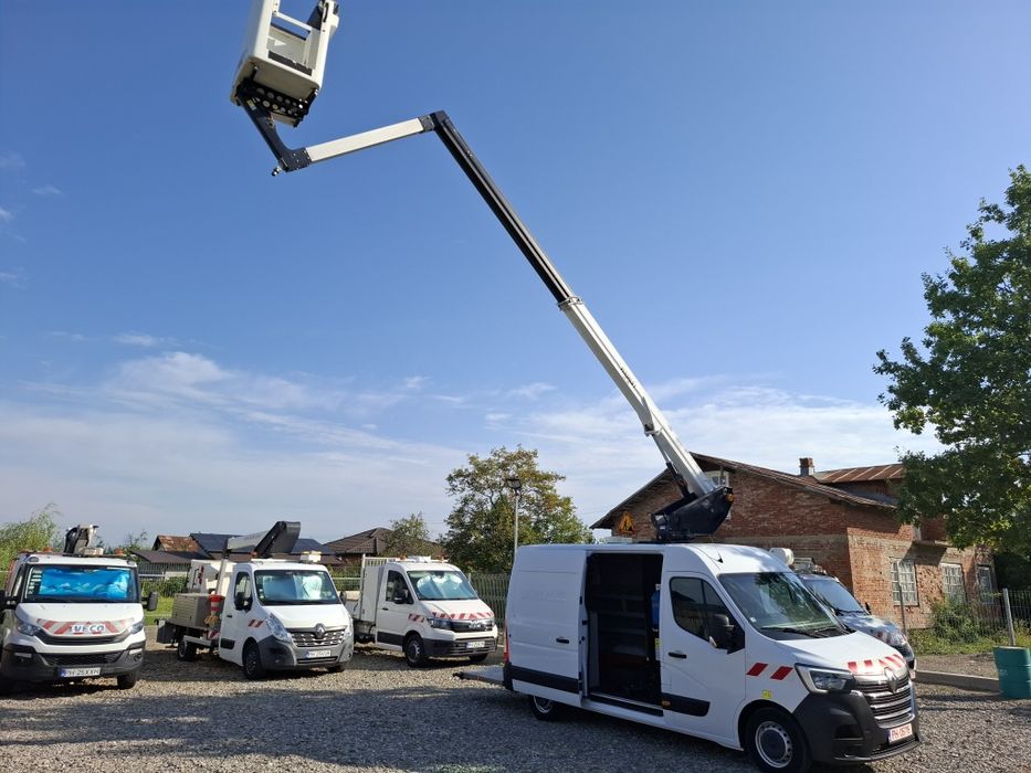 Renault Master, NACELA -PRB, 2022, H max=13,2m, TVA deductibil, A/C