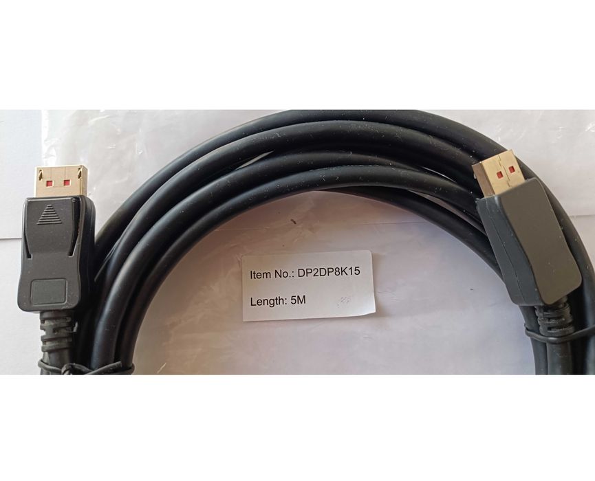 Кабель DP to DP 16K 1 - 5м