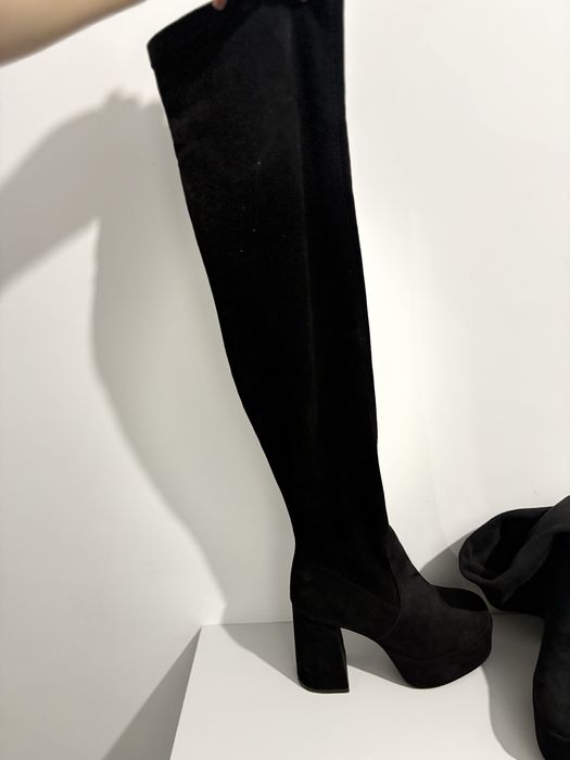 Cizme dama cu platforma si toc