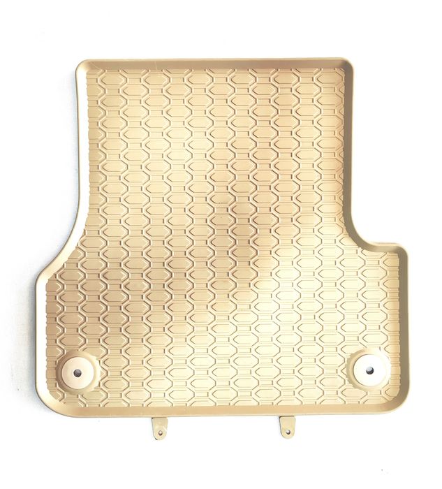 Covorașe cauciuc bej/crem pentru Audi A6 C7/A7