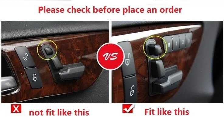 Елегантни бутони за врати за Mercedes A/B/C/E/GLA/CLA/GLK/GLE Клас