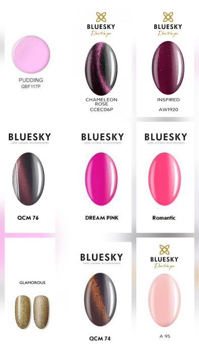 Гел лакове Bluesky