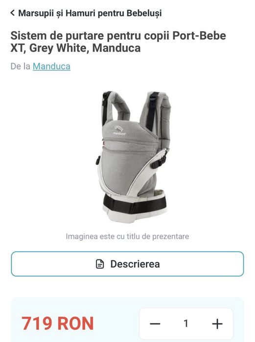 Marsupiu Manduca XT