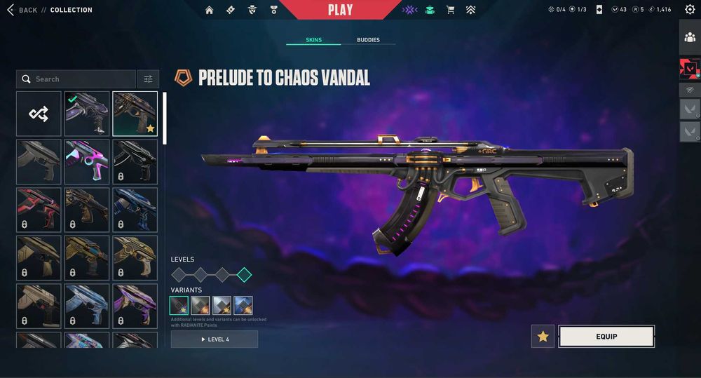 Аккаунт Valorant