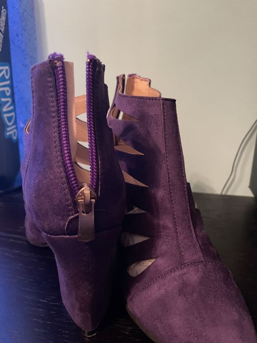 Botine mov marime 38 (2 + 1 gratis )