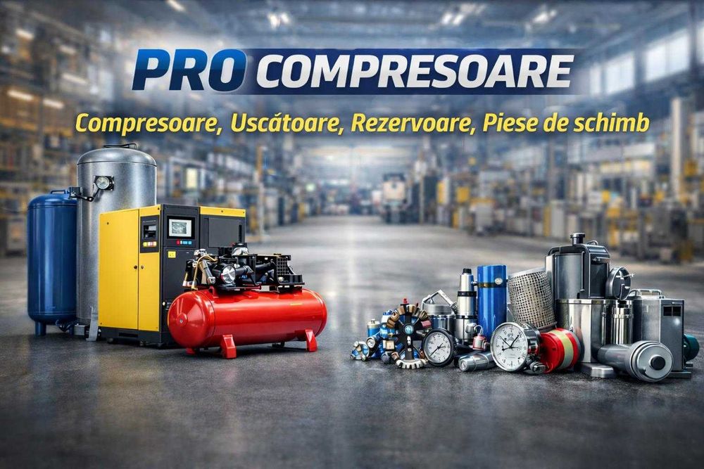 Compresor - rezervor - uscator de aer - NOU