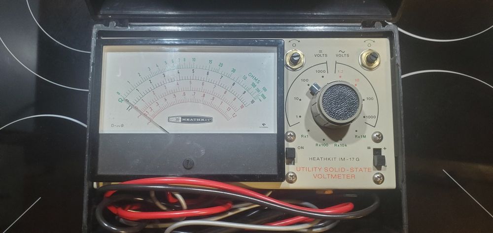 Heathkit IM-17G, impecabil, curățat
