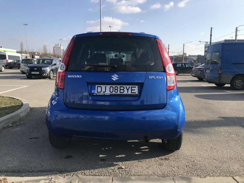 Vand SUZUKY  SPLSH 2008 ( garantie )