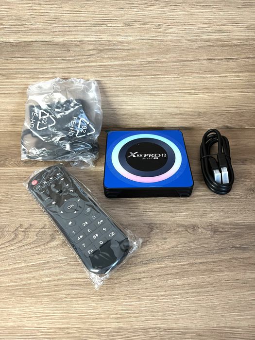 Android TV Box X88 Pro 13 8K Ultra HD, 4GB Ram, 64GB Stocare - Nou!