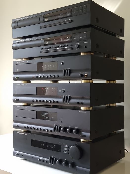 Harman/Kardon - Cassette Tape Deck, Receiver, CD player