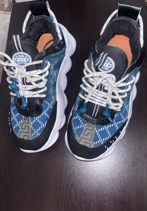 versace chain reaction blue and black