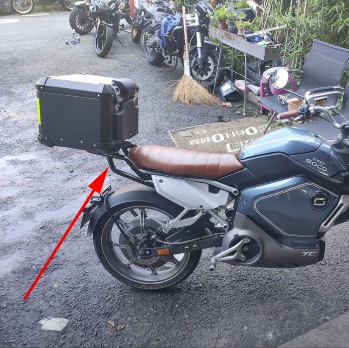 Багажник для super soco tc