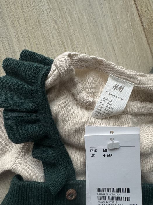 Set elegant fete H&M 4-6 luni