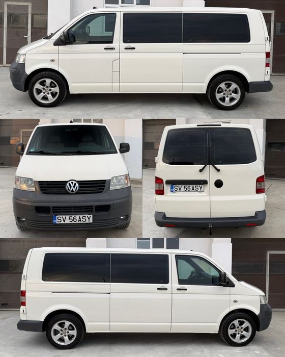 Volkswagen Caravelle T5 Lung / 2006 / 2.5 TDI / 131 CP / Automat DSG / 8 Locuri / 2 Uși Culisante