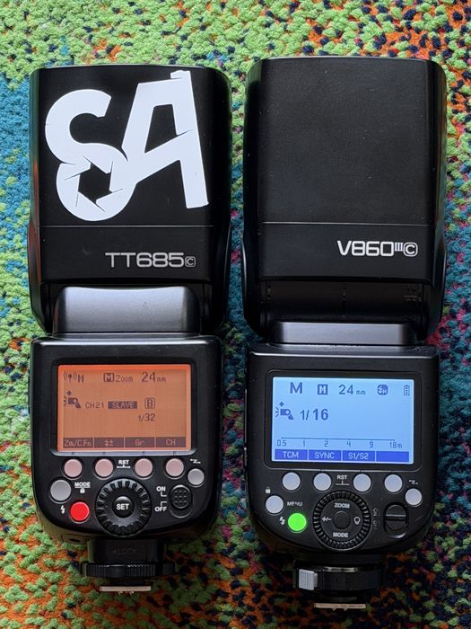 Godox 860 iii + 685 CANON