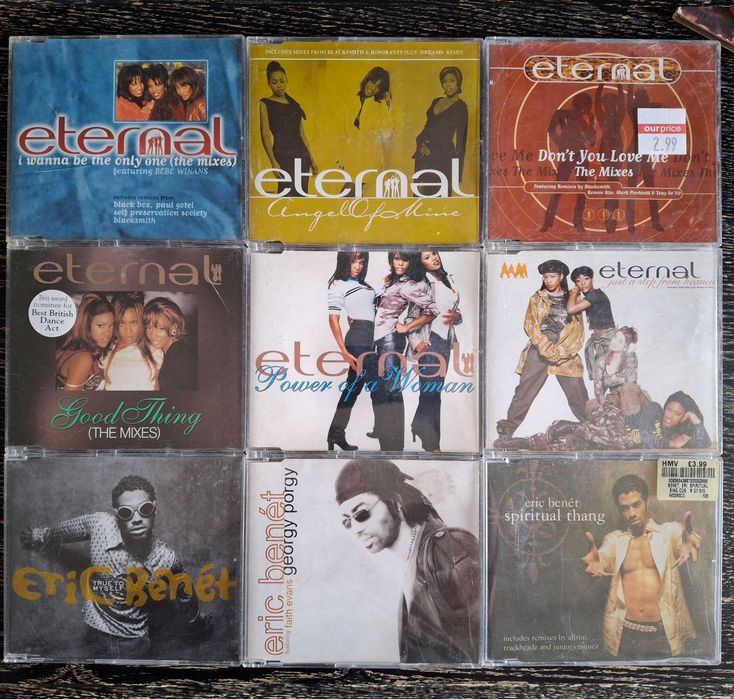 Hip Hop, R&B сингли за колекционери от Usher, TLC, Naughty by Nature, En Vouge, GUY, Twista, Eternal, Eric Benet, Horace Brown, Zhane, MN8 и още ...
